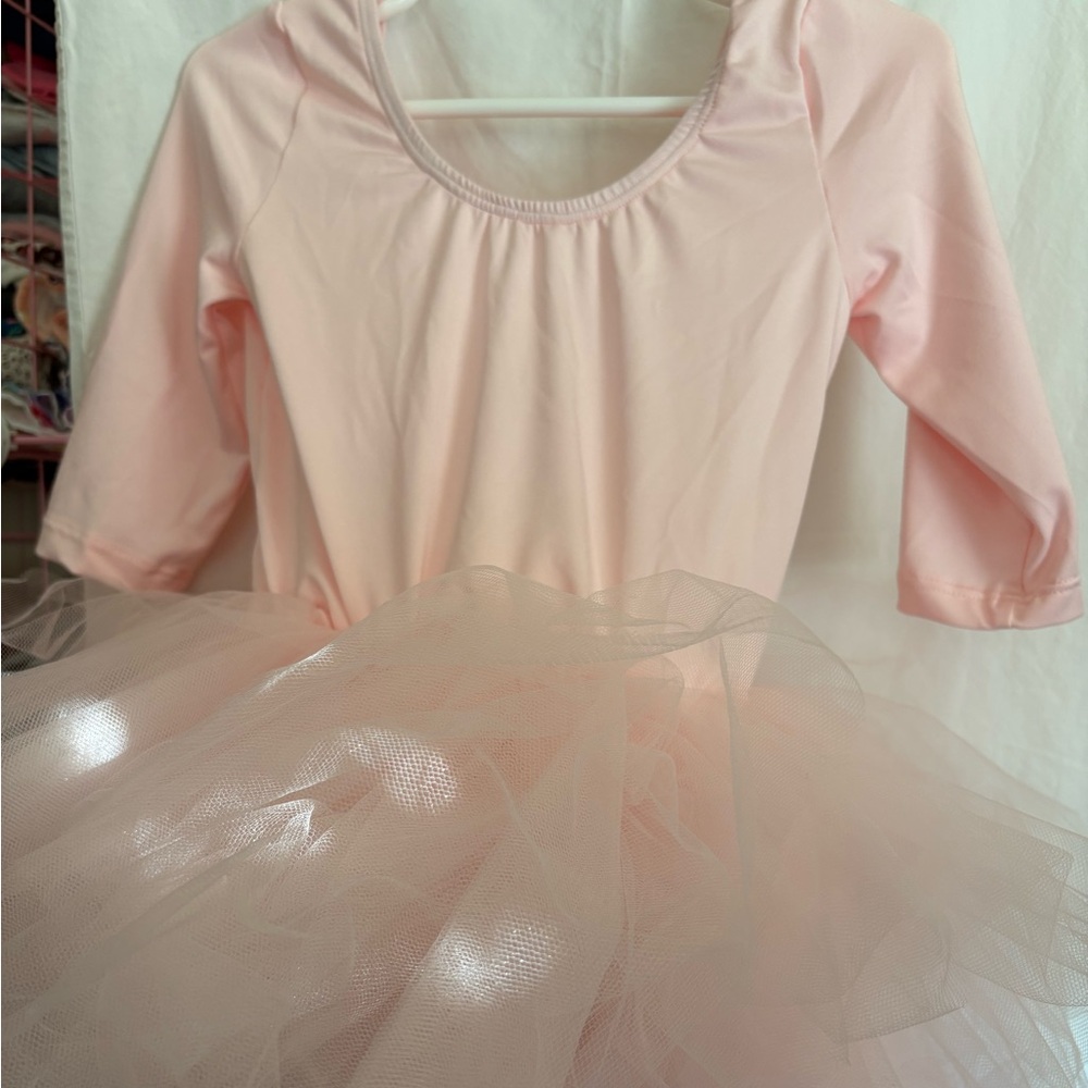 New Baby Pink Ballet Tutu Costume for Kids